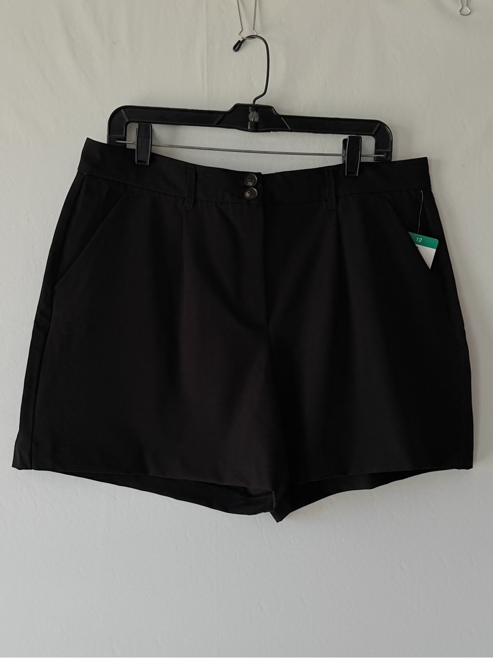 Nautica Jeans Women's Black Shorts Size 12 - Picture 6 of 14